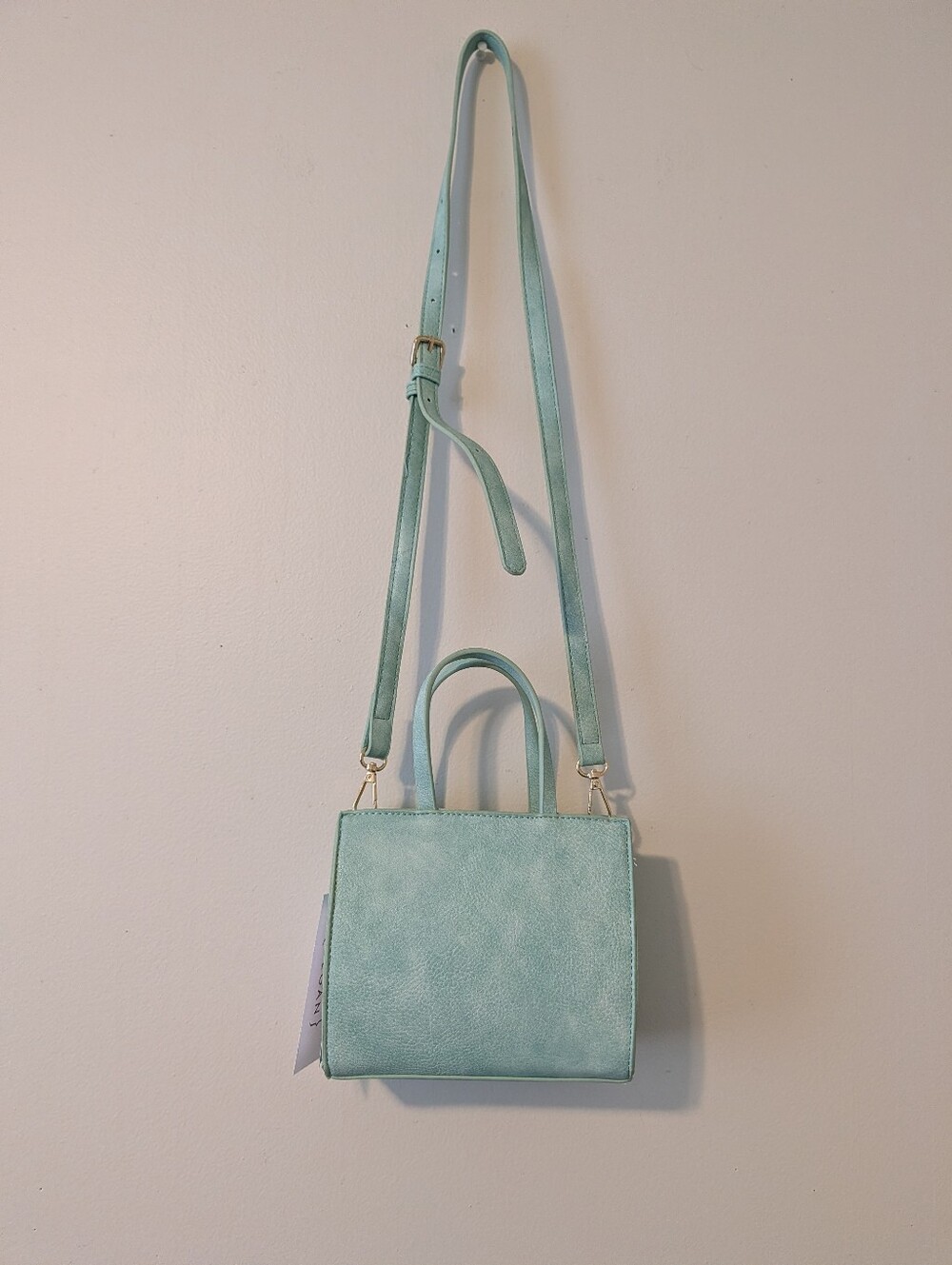 Mint Green Mini Crossbody Handbag